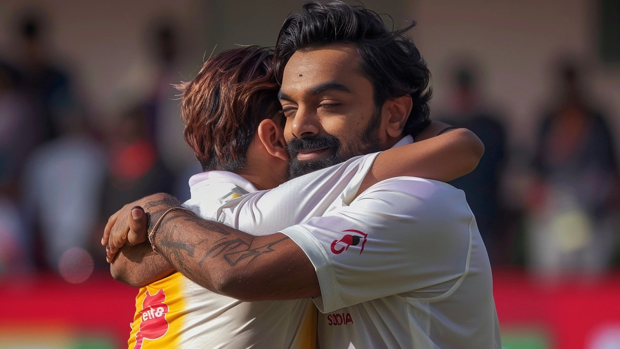 संजीव गोयनका और केएल राहुल ने 10 विकेट से हार के बाद सार्वजनिक झगड़े के एक हफ्ते बाद गर्मजोशी से गले लगाया