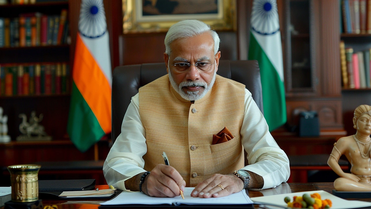 पीएम मोदी ने किसानों को दी पीएम किसान निधि की 17वीं किस्त, विपक्ष ने बताया 'बड़ा तमाशा'