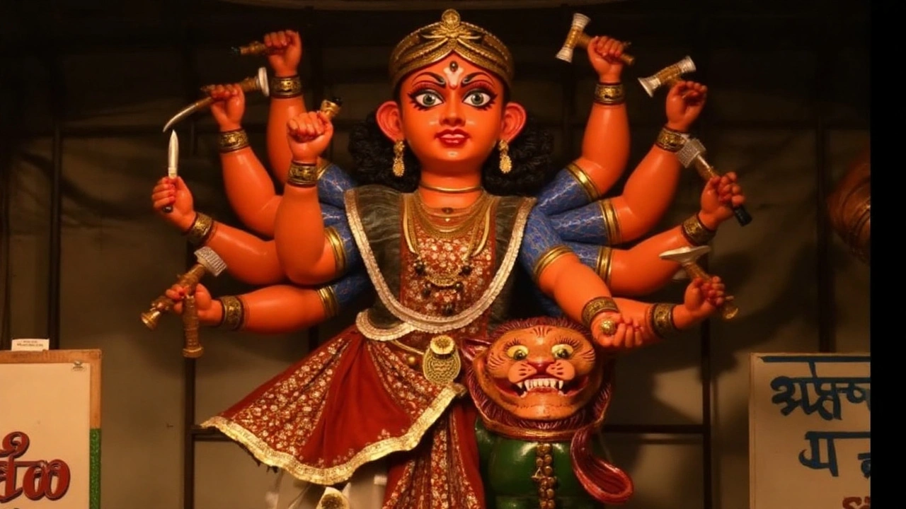 दुर्गापूजा की तैयारियों पर बापेसी असर